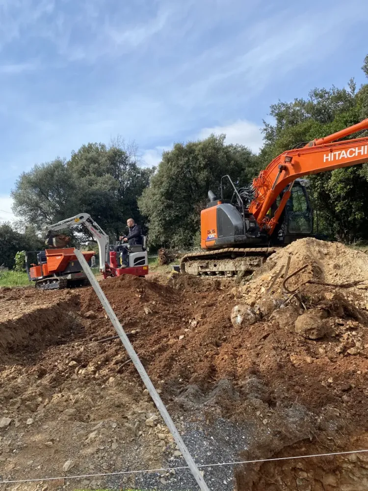 Curage hydromécanique à Tourrettes-sur-Loup