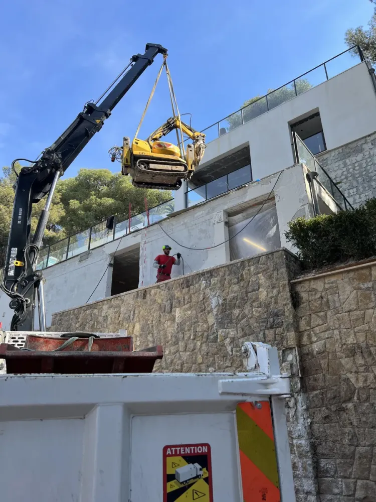 Transport de marchandises et grutage